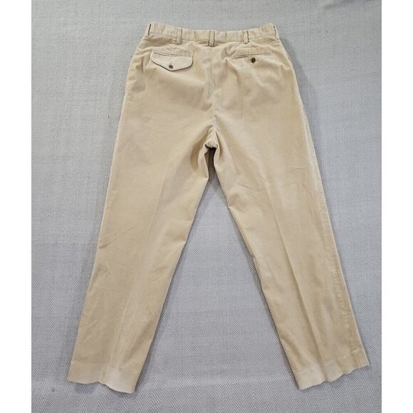 VTG 90s Polo Golf Ralph Lauren Mens 36x30 Corduroy Fairway Pants Pleated Cords - Picture 2 of 16